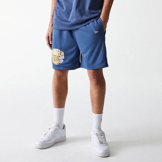 New Era Arch Graphic Mesh Shorts LA Lakers