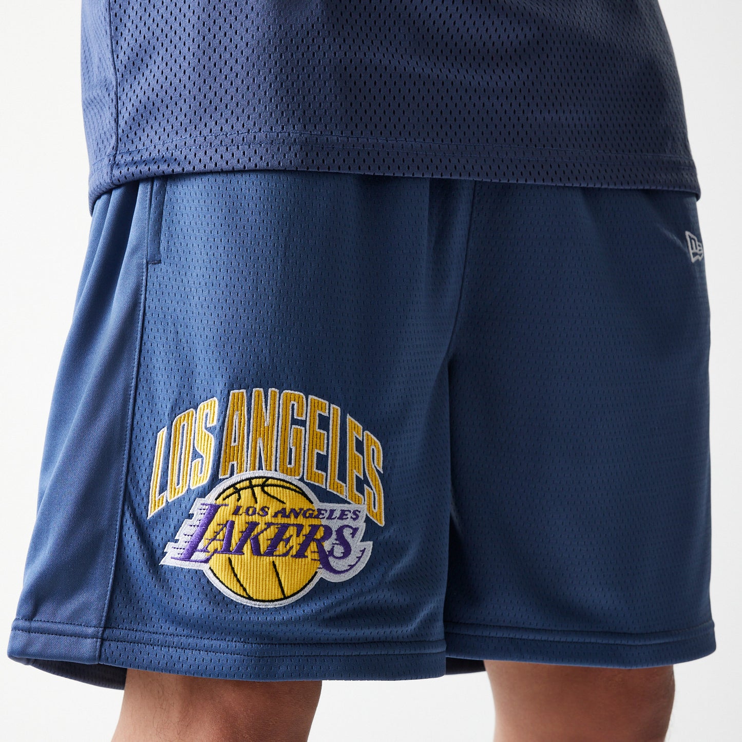 New Era Arch Graphic Mesh Shorts LA Lakers
