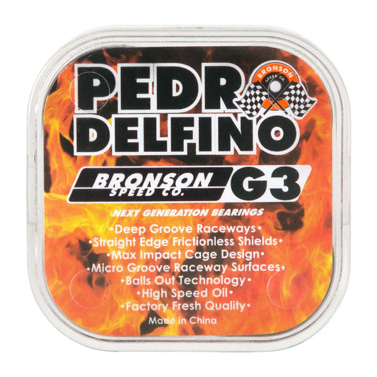 Bronson Pedro Delfino G3 Bronson Skateboard Bearings