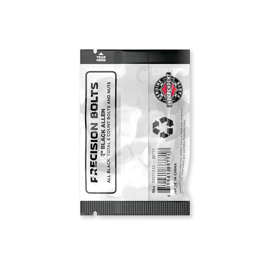 Independent 1" Allen Genuine Parts Black Hardware