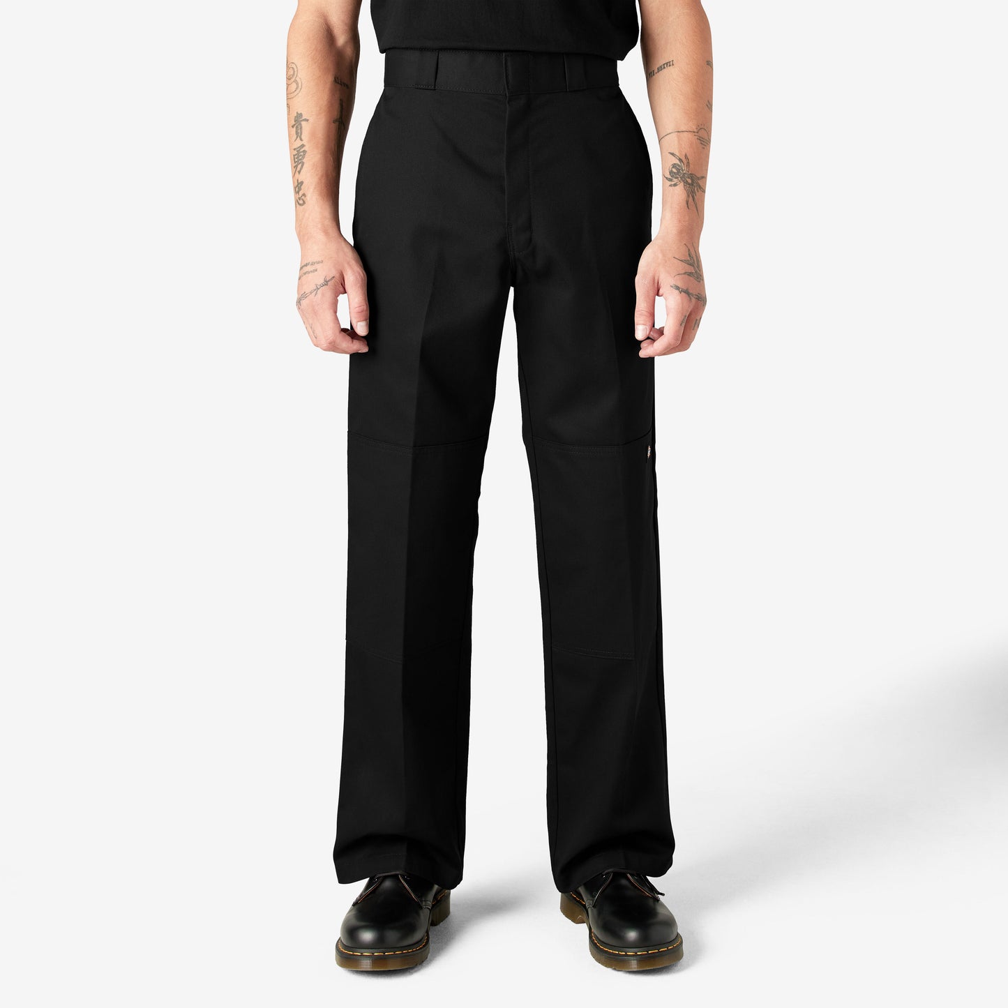 Dickies Loose Fit Double Knee Work Pants - Black