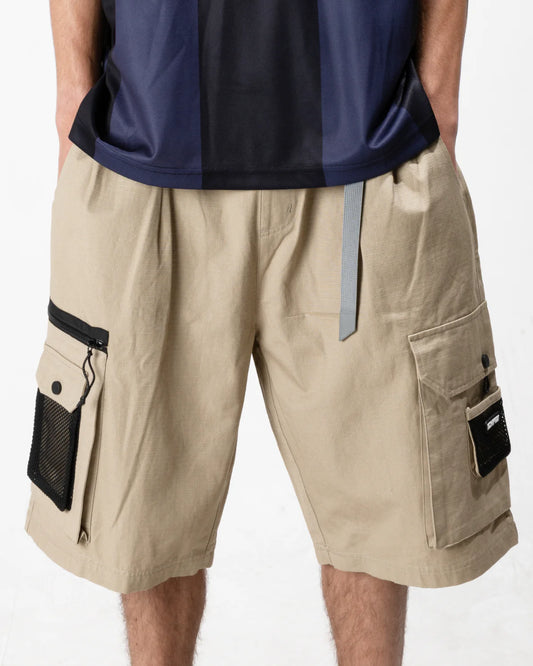 Ripstop Terrain Cargo Shorts - Khaki