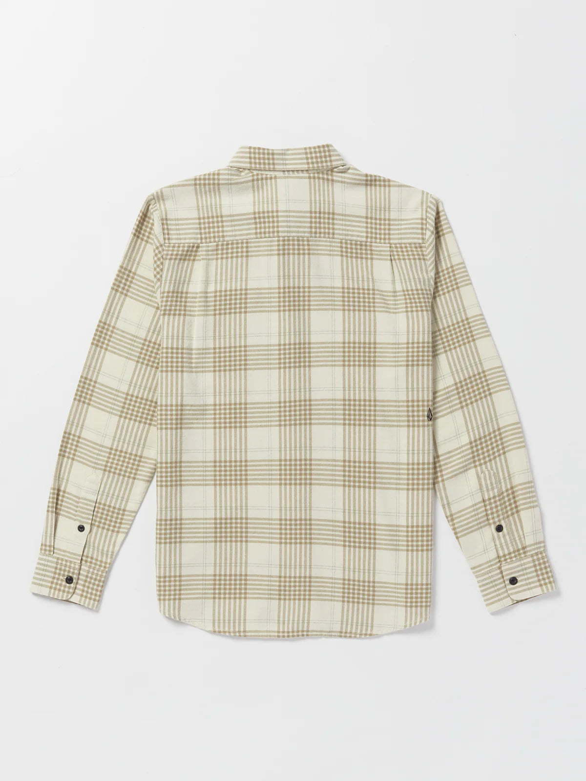 Caden Plaid Long Sleeve Shirt - Dirty White