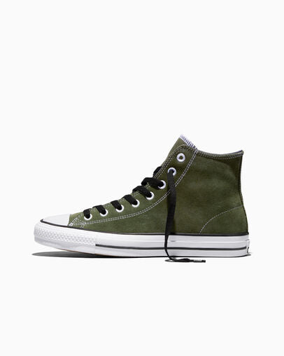 CTAS Pro Suede Hi - Natural Green/Black/White