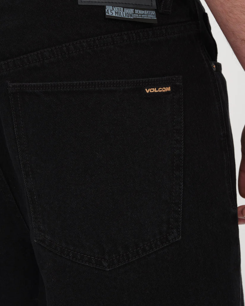 Volcom Billow Denim Short - Black