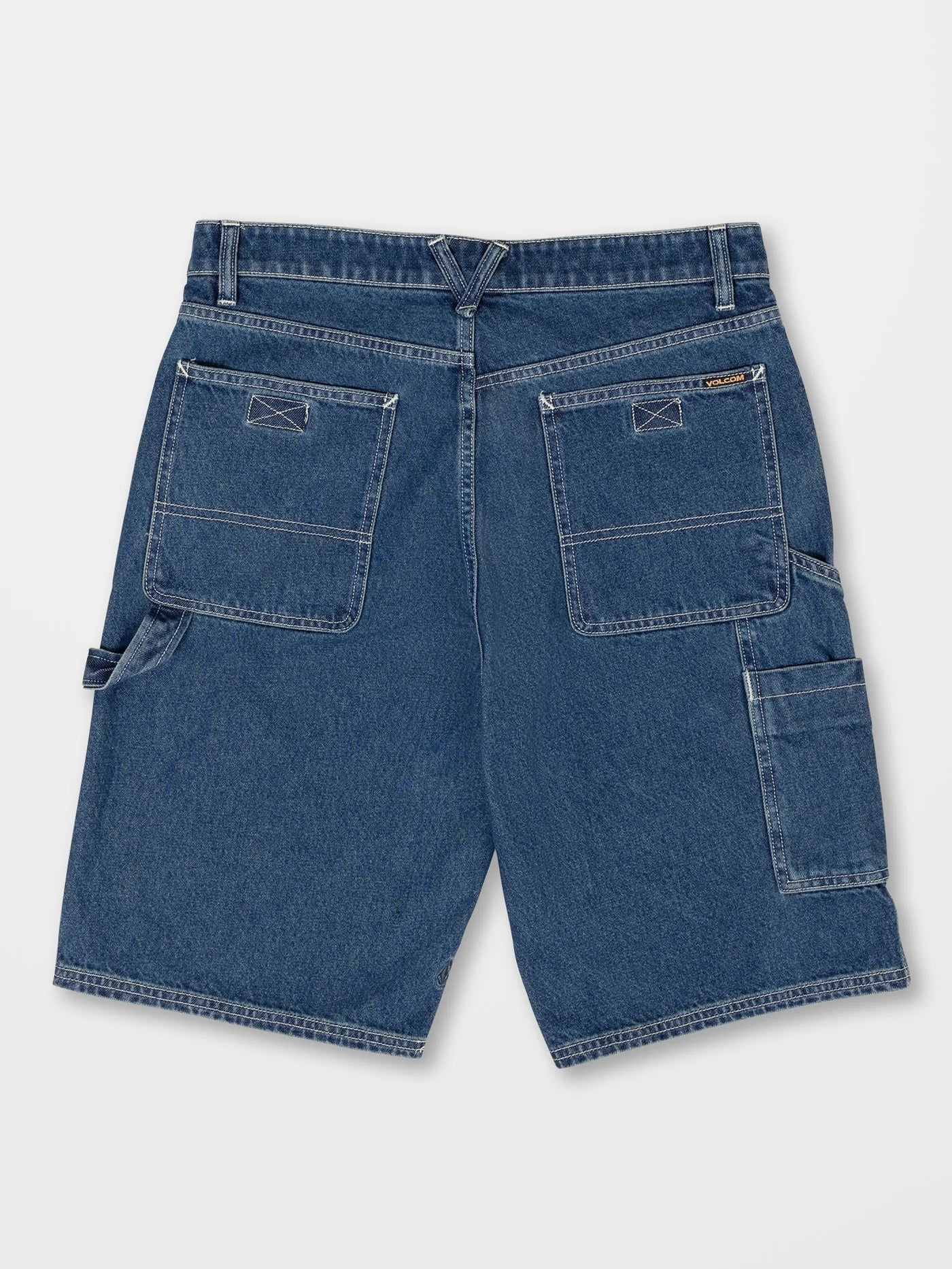 Labored Denim Utility Short - Indigo Ridge Wash
