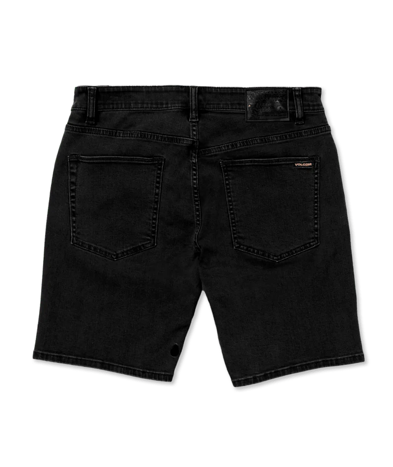 Volcom Solver Denim 19" Short - Black Out