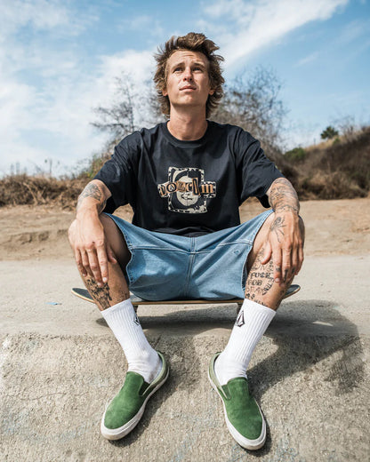 Volcom Billow Denim Short 22" - Blueprint