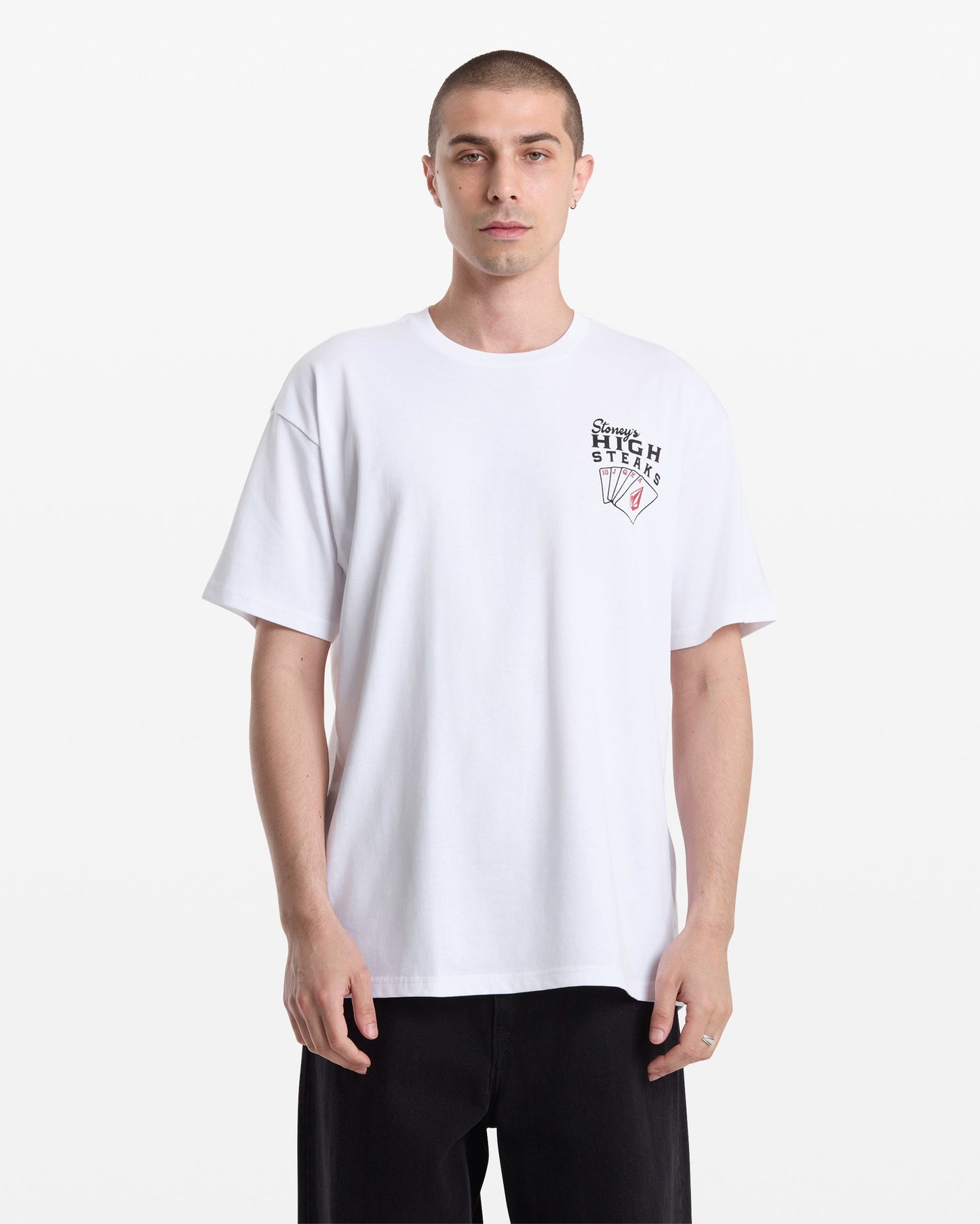 High Steaks Tee - White