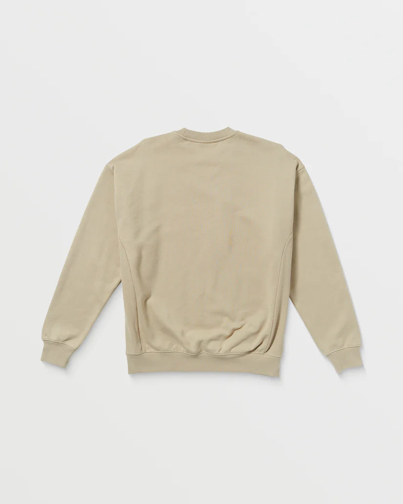 Volcom Operators Sweatshirt - Light Khaki