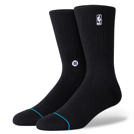 NBA Logoman ST Crew Sock - Black