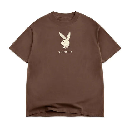 Color.Bars X Playboy Ace Of Spades Tee - Chocolate