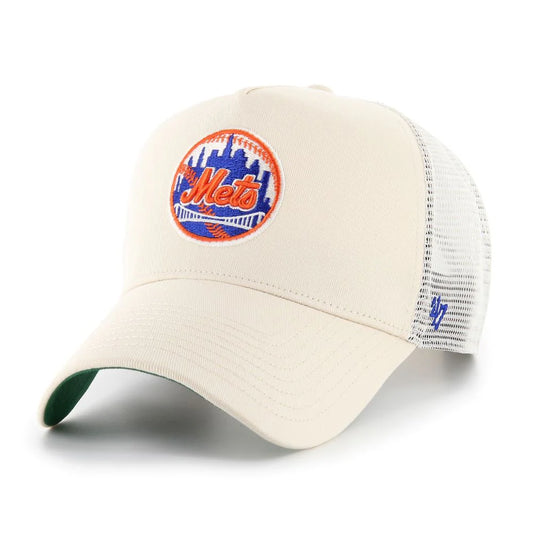 NY Mets Ballpark Mesh TT Offside Dt - Natural