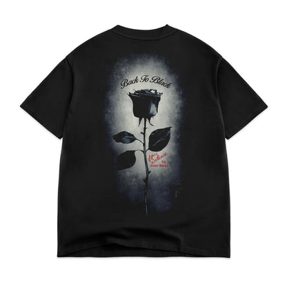 Amy Winehouse Back To Back Tee - Black