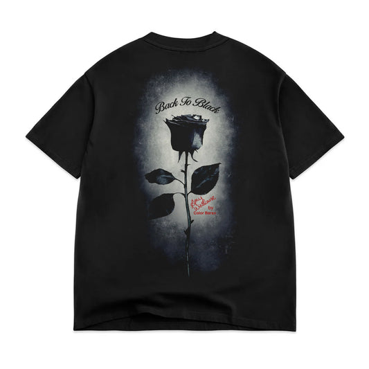 Amy Winehouse Back To Back Tee - Black