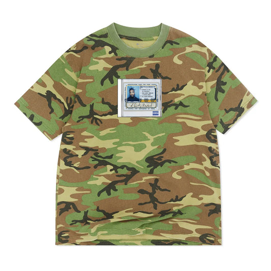 Color Bars X Ol Dirty Bastard CD Tee - Vintage Camo