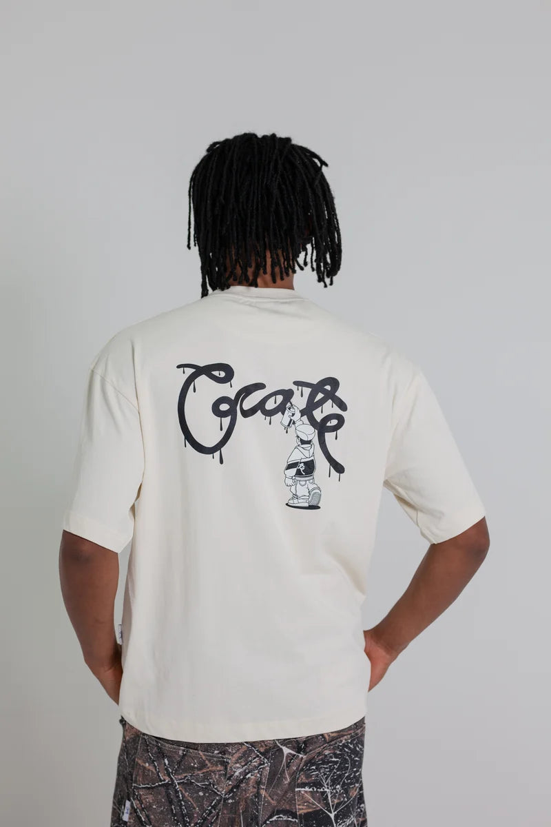 Artist Box Fit T-Shirt - Tofu