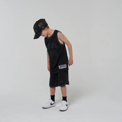Kids BBall Mesh Shorts - Black