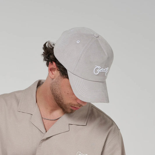 Crate Scripted Cord Snapback - Grey