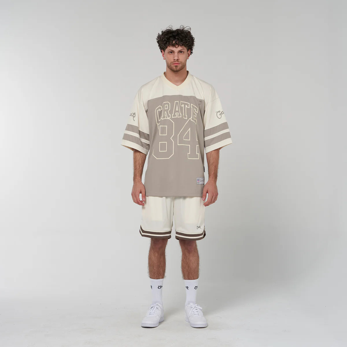 Crate Reversible B-Ball Shorts - Chia/Tofu