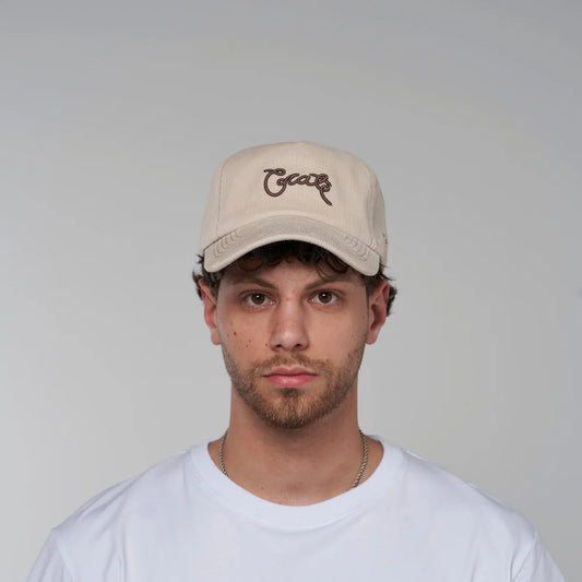 Crate Scripted Cord Snapback - Tofu