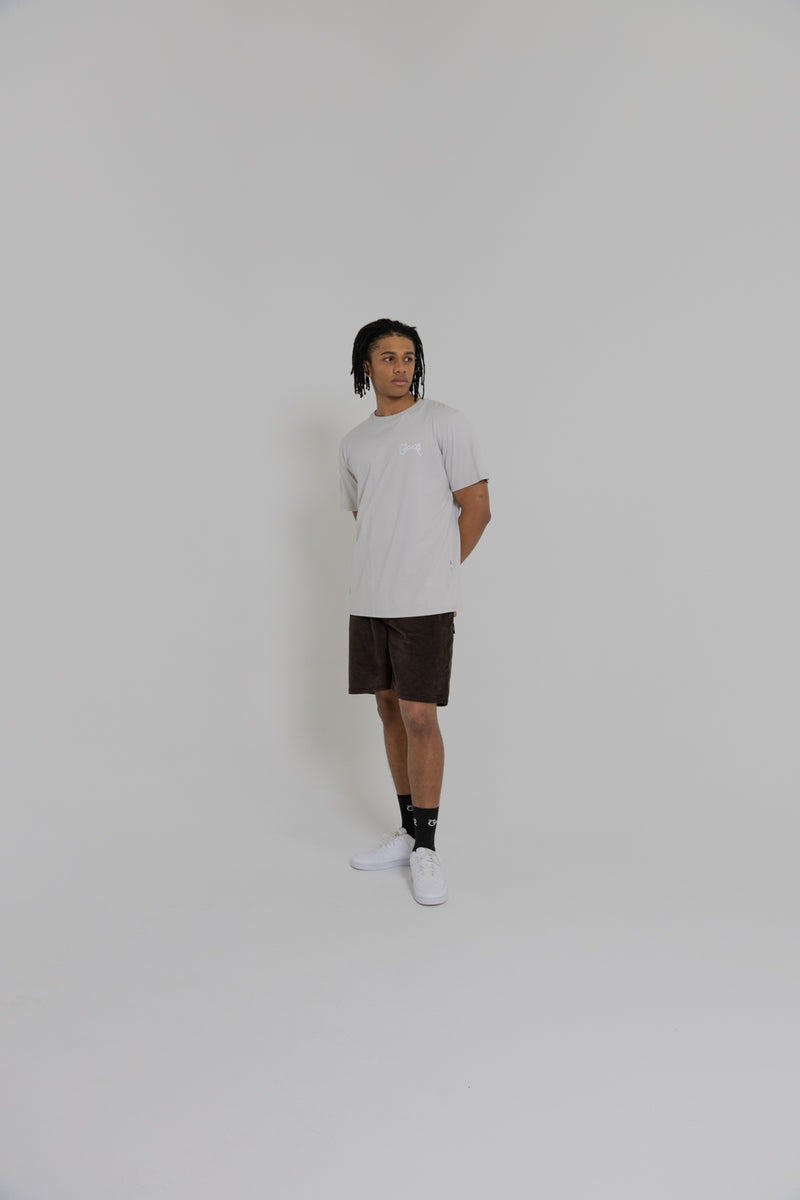 Corduroy Drip Shorts