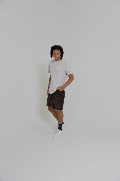 Corduroy Drip Shorts