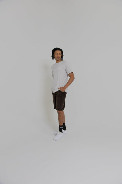 Corduroy Drip Shorts