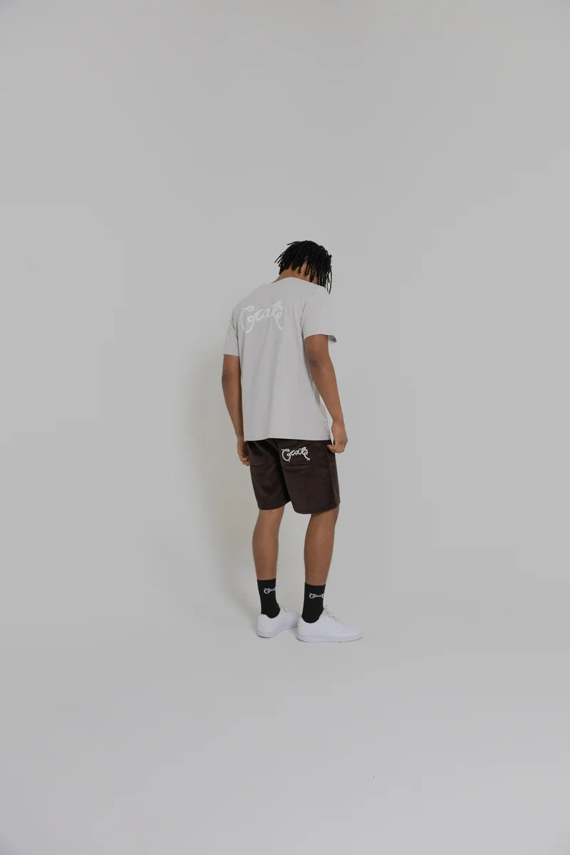 Corduroy Drip Shorts
