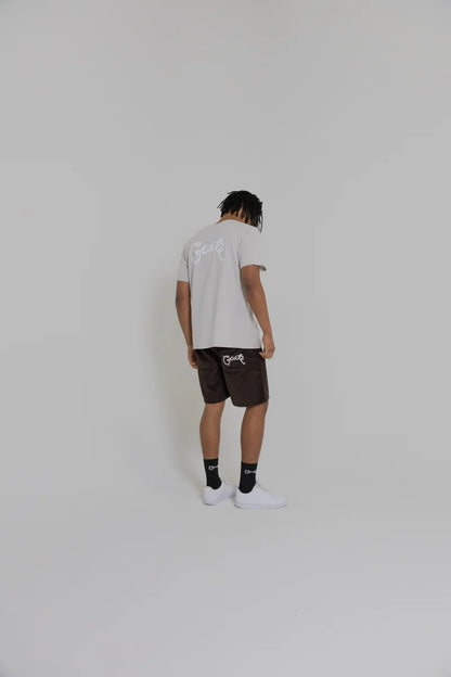 Corduroy Drip Shorts