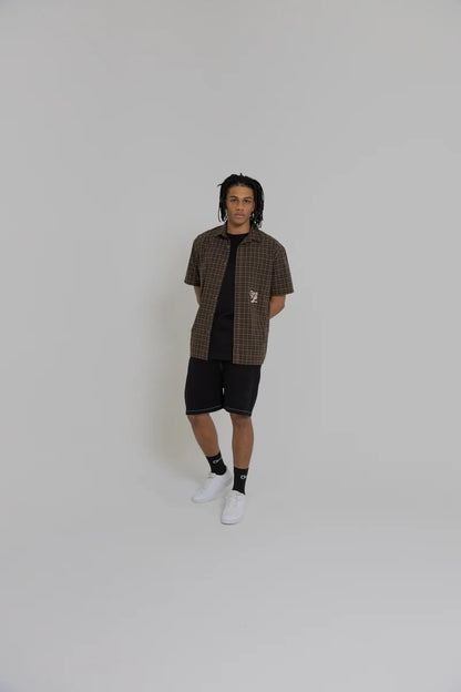Crate X Popeye Denim Shorts - Black