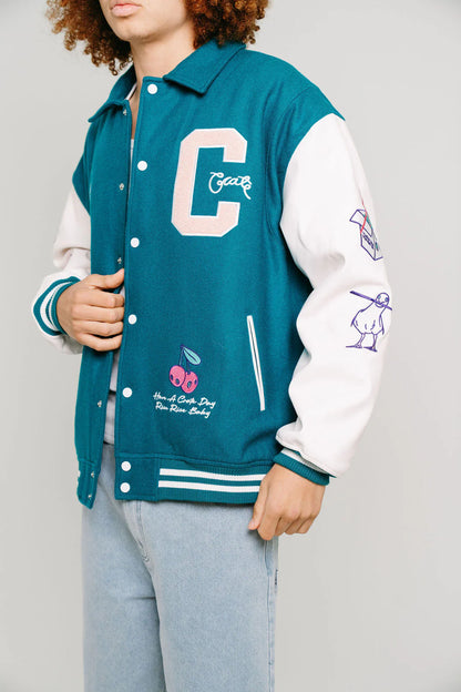 Crate X Rice Rice Baby Limited Edition Letterman Jacket