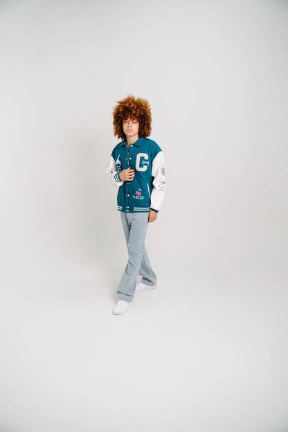 Crate X Rice Rice Baby Limited Edition Letterman Jacket