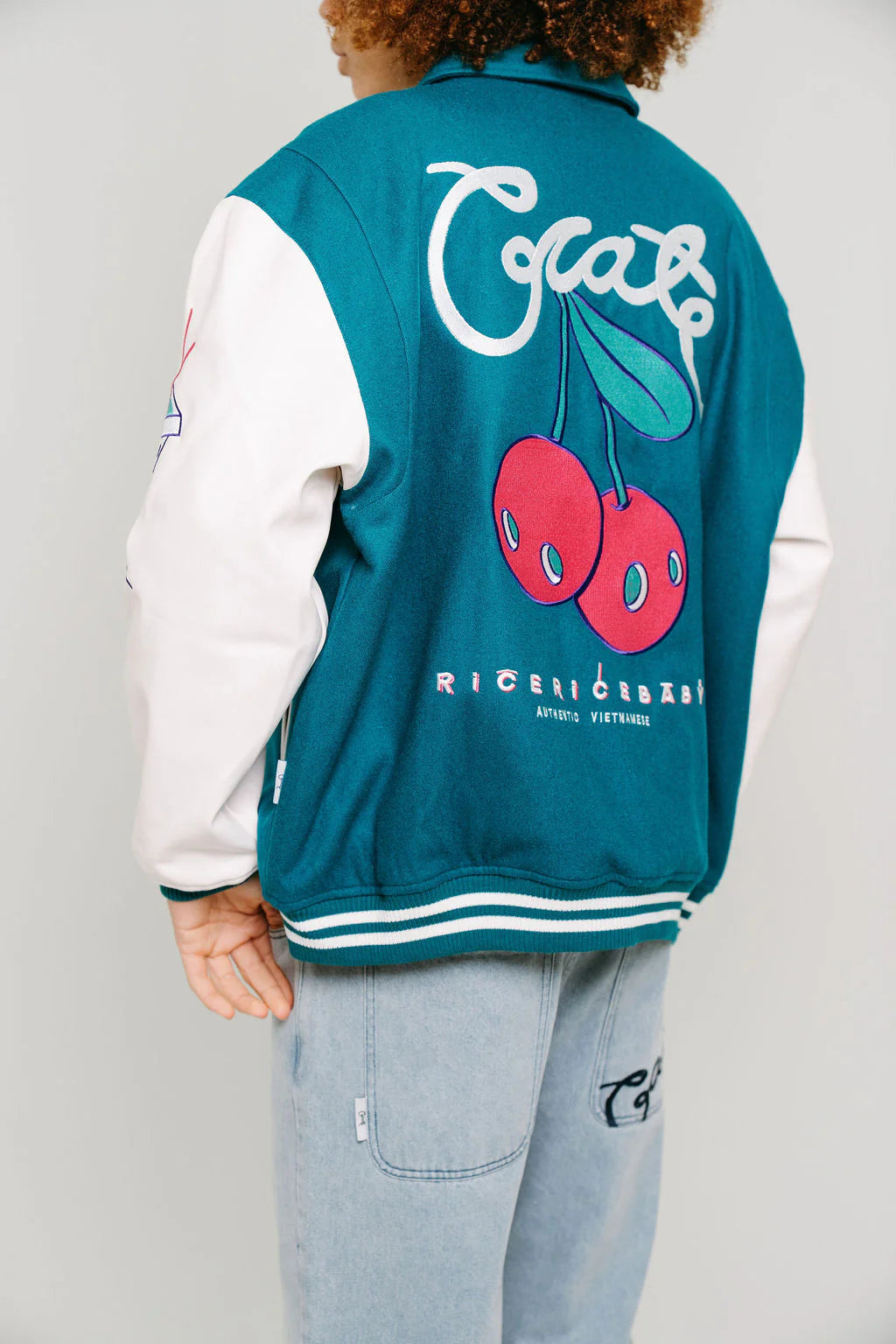 Crate X Rice Rice Baby Limited Edition Letterman Jacket