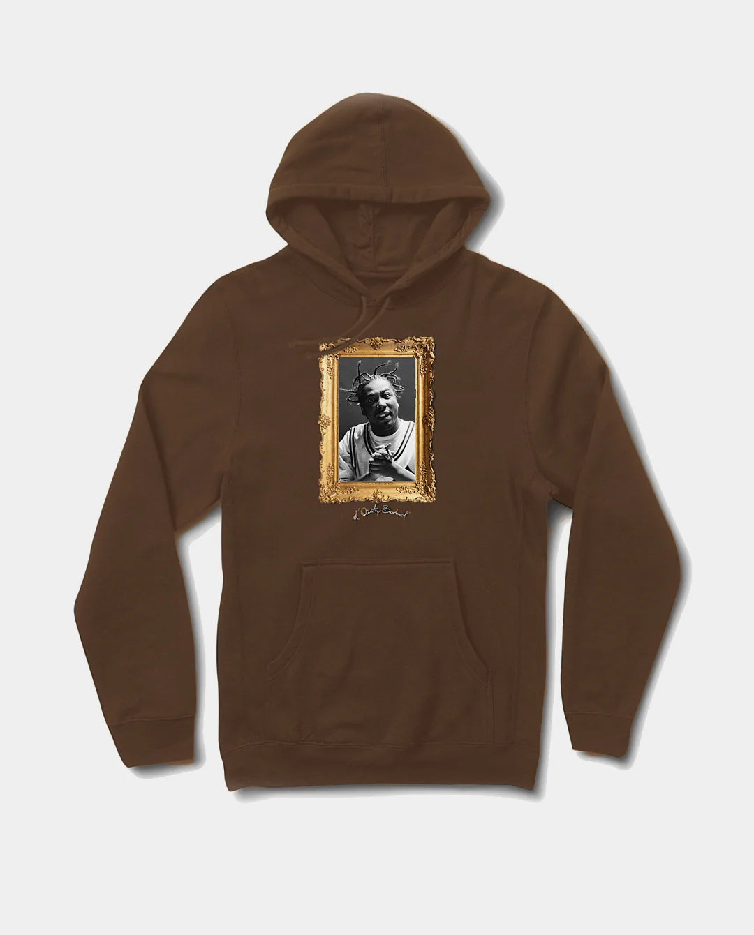 Color Bars X Ol Dirty Bastard Portrait Hood - Chocolate