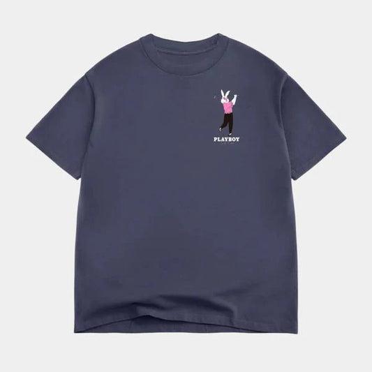 Color.Bars X Playboy Swing Tee - Navy