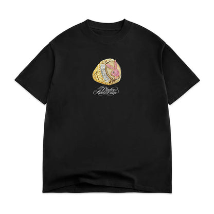 Color.Bars X Playboy Champion Ring Tee - Black