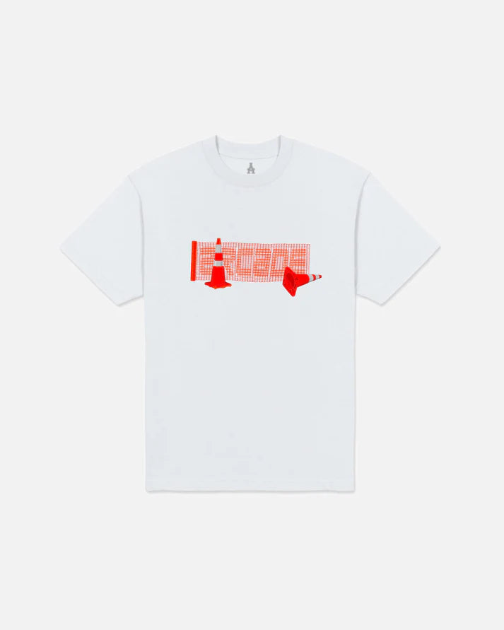 Arcade Cone Tee - White