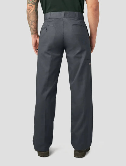 85-283 Loose Double Knee Pants - Charcoal