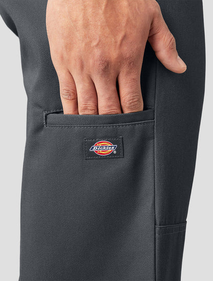 85-283 Loose Double Knee Pants - Charcoal