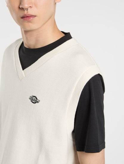 Dickies Summerdale Jumper Vest - Egret