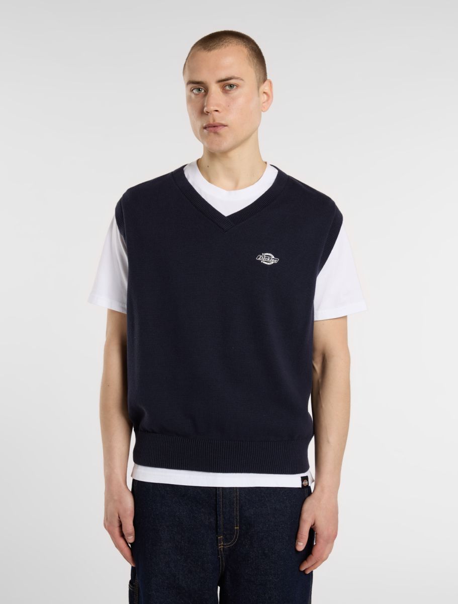 Dickies Summerdale Jumper Vest - Dark Blue