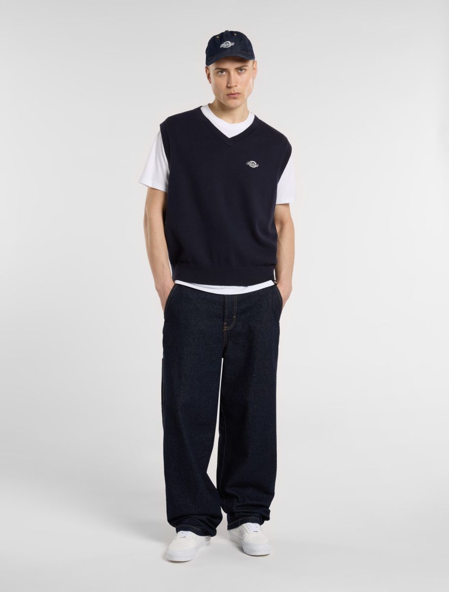 Dickies Summerdale Jumper Vest - Dark Blue