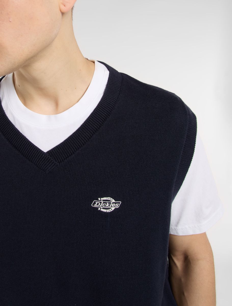Dickies Summerdale Jumper Vest - Dark Blue