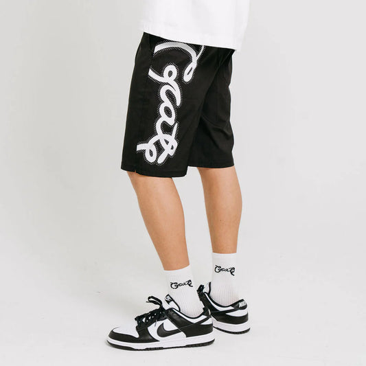 Crate 21" Scripted Boardshorts - Black