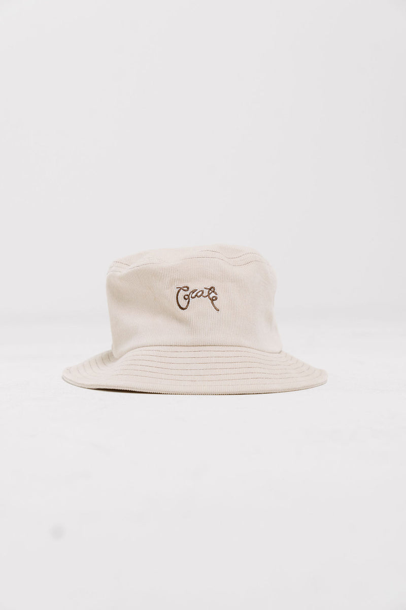 Scripted Cord Bucket Hat - Tofu