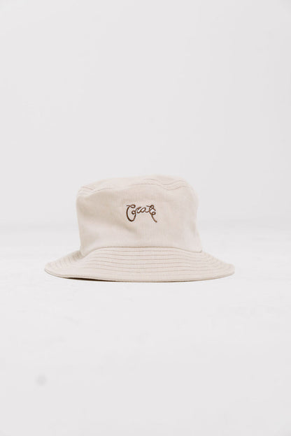 Scripted Cord Bucket Hat - Tofu