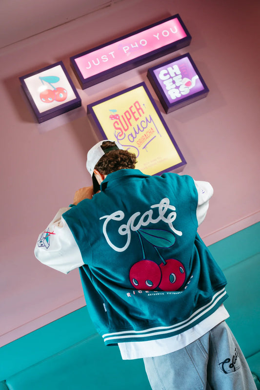 Crate X Rice Rice Baby Limited Edition Letterman Jacket