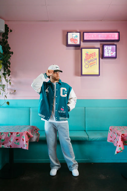 Crate X Rice Rice Baby Limited Edition Letterman Jacket