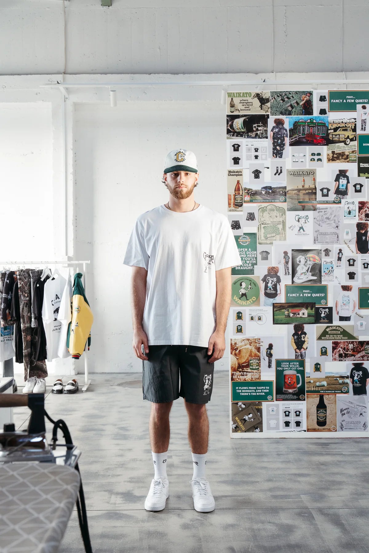 Crate X Willie The Waiter Hero Swim Shorts